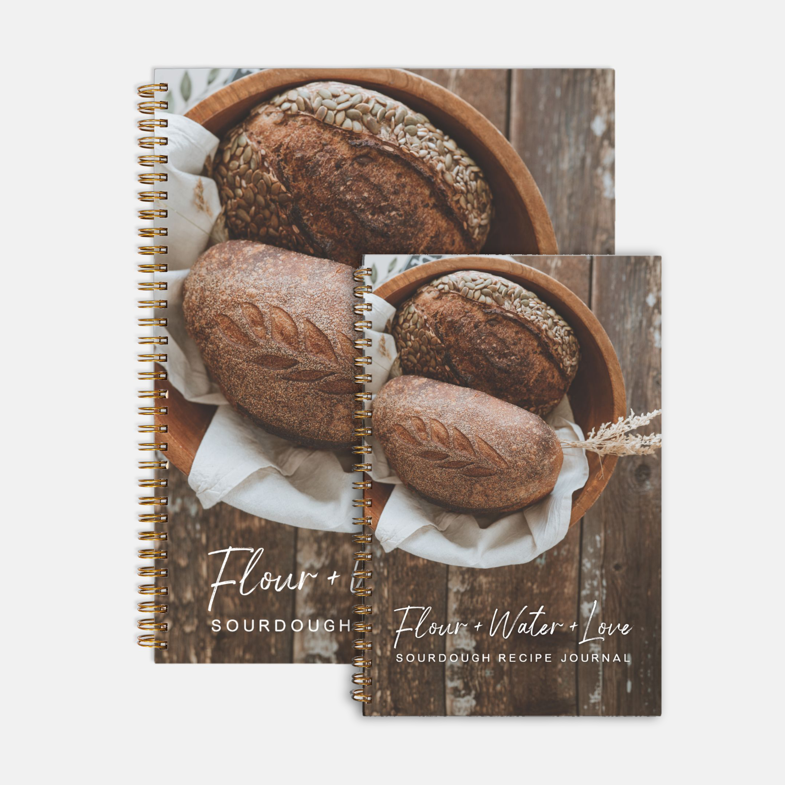 Middlefork & Co. - Wholesale Cookbooks & Food - Flour + Water + Love: Sourdough Recipe Journal Cookbook7