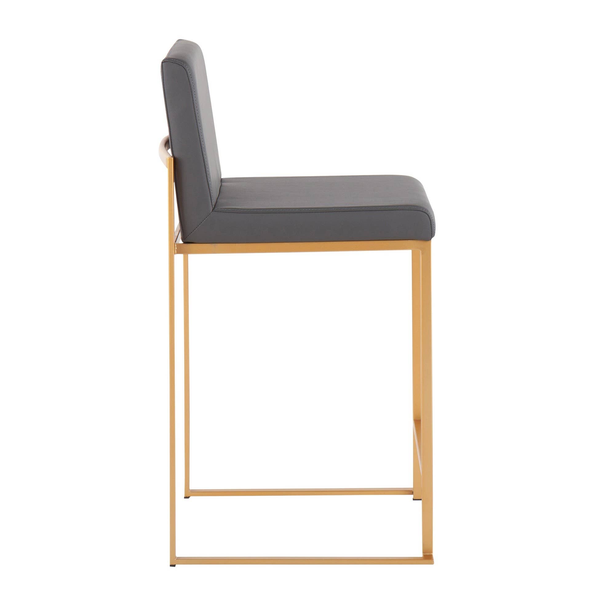 LumiSource and Grandview Gallery - Wholesale Stool - Fuji High Back 26" Fixed-height Counter Stool AU - Set of 218