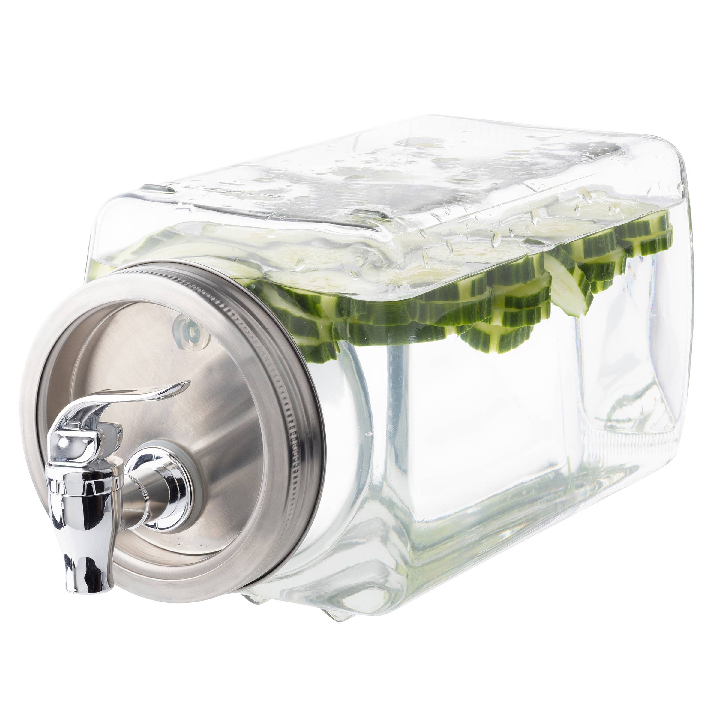 TableCraft Products Company - Wholesale Drink Dispenser - Glass Beverage Dispenser for the Refrigerator2