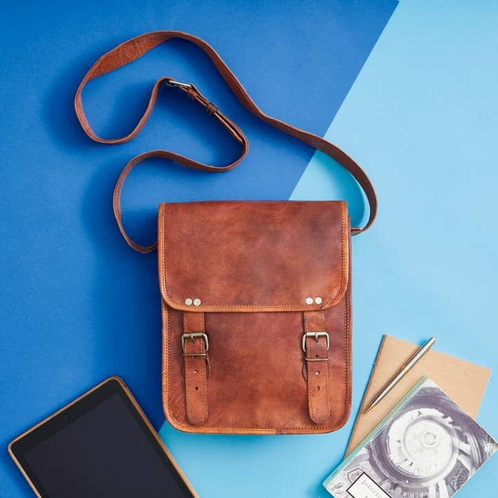 Borsa a tracolla Midi Long in pelle per la vendita all'ingrosso da parte di Vida Vida