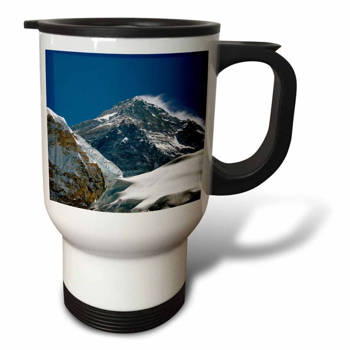 3dRose, Nepal, Mt Everest, Chomolungma, Berg - AS26 DNY0036 - David Noyes, Reisebecher für den Großhandel von 3dRose