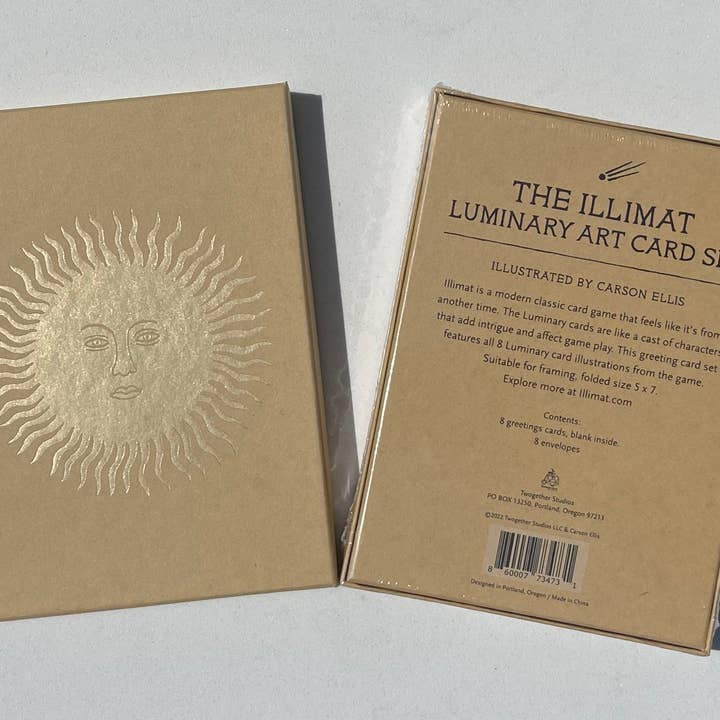 Twogether Studios – Engroshandel Brevpapir/sæt med noteskort – Illimat Framable Boxed Art Card Sæt1