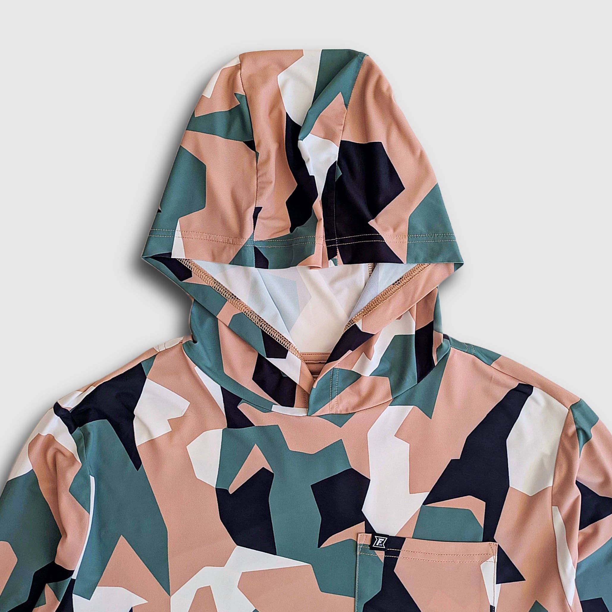 FaultLine395 – wholesale Hoodie – Men's – Carson Sun Hoodie - Tan Nordic Camo3