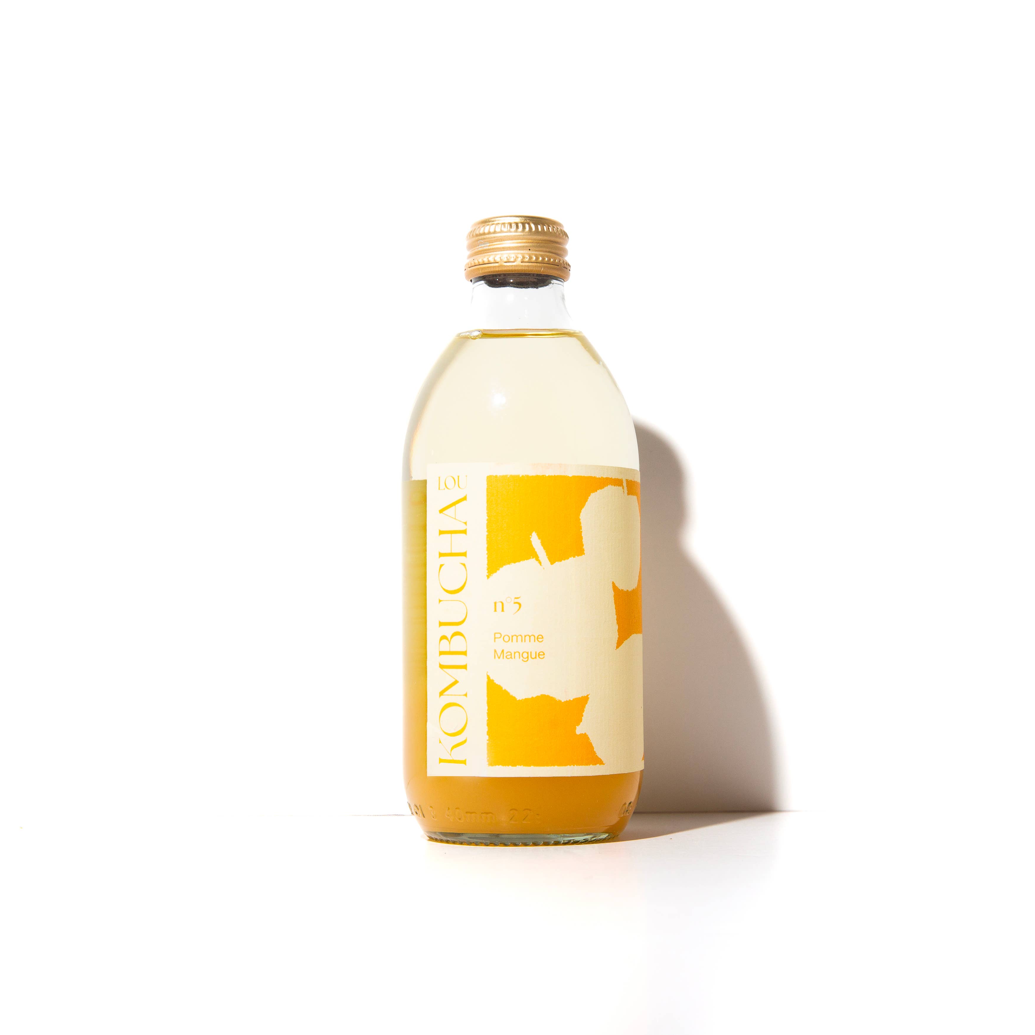 Lou Kombucha - Wholesale Kombucha - Lou Kombucha No. 5 - Apple, Mango 33cl