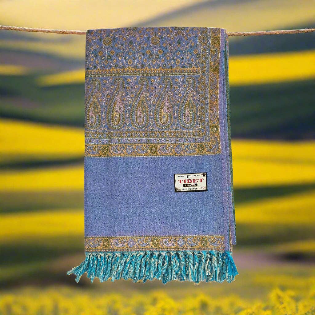 Tibet Handicrafts LLC - Wholesale Throw Blanket - The Perfect Combo Shawl5
