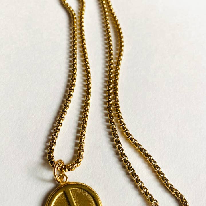 Peace Necklace, Long for wholesale by Janine’s Jewelry Design