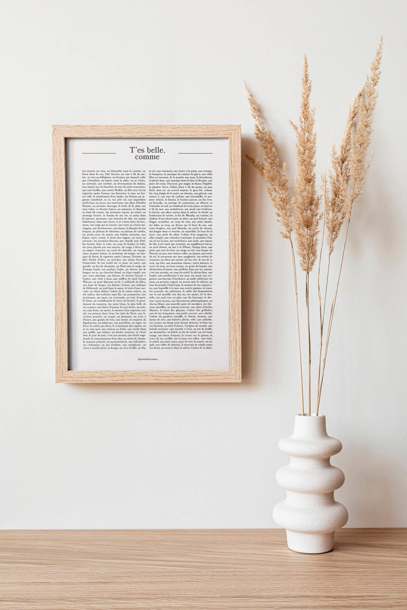 Studio Topo - Wholesale Art Print - You're Beautiful Like - Novel | Graphic And Minimalist Poster2