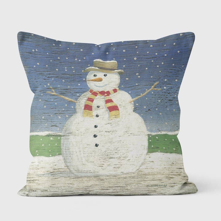 Boneco de neve de Natal - almofadas Martin Wiscombe por atacado de ART CUSHIONS