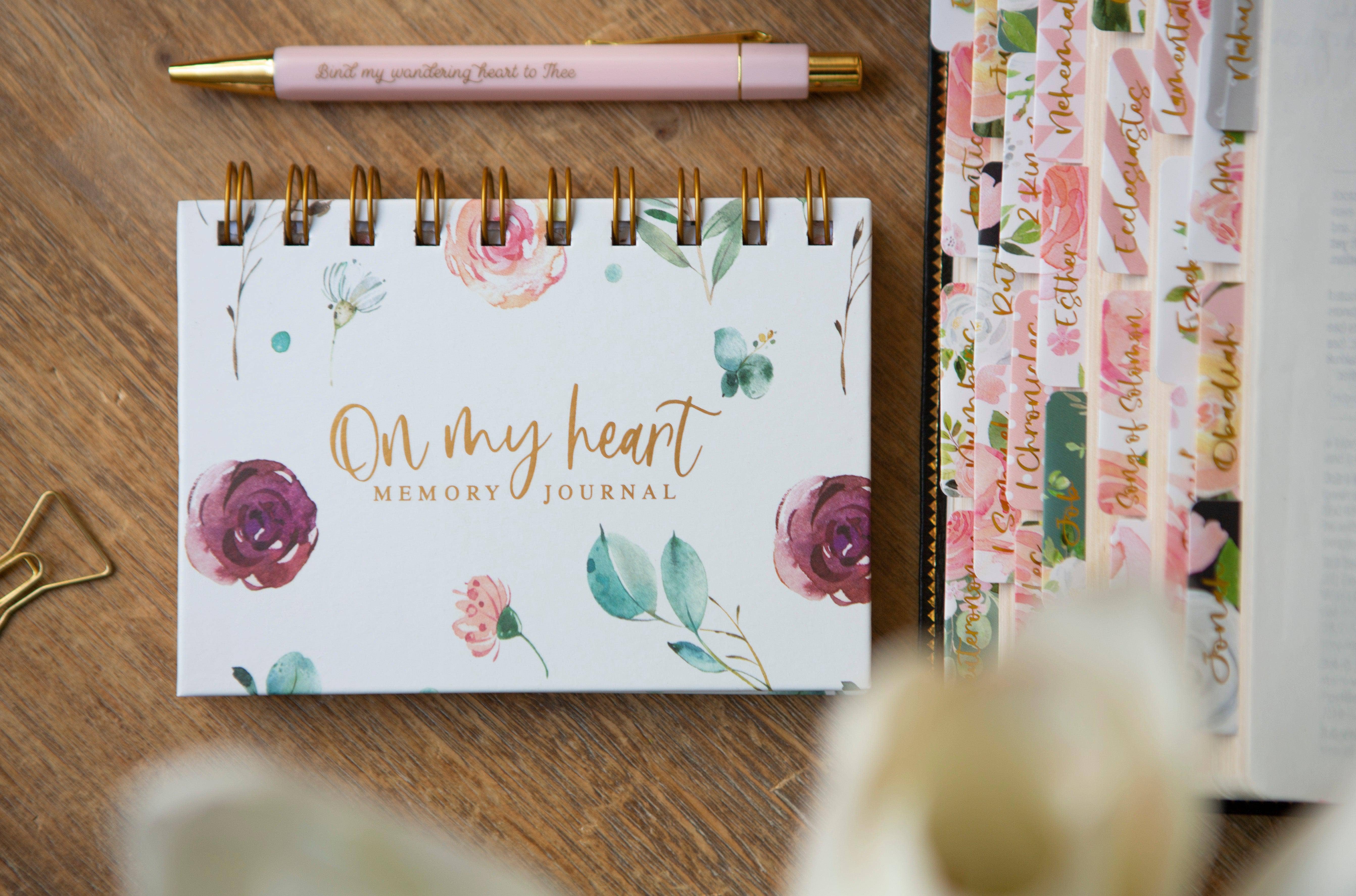 Chosen & Cherished - Wholesale Journal/Diary - Memory Verse Journal / Bible Verse Memorization Journal / Bible Verse card Journal / Scripture Memory Journal / Memory Verse Cards / Gifts4