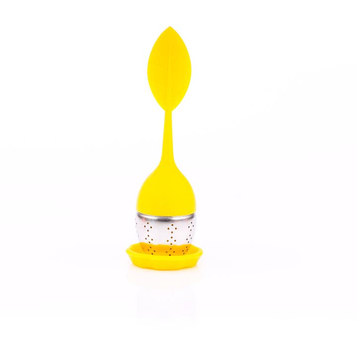 SILICONE INFUSER-YELLOW for wholesale by Organitea Australia