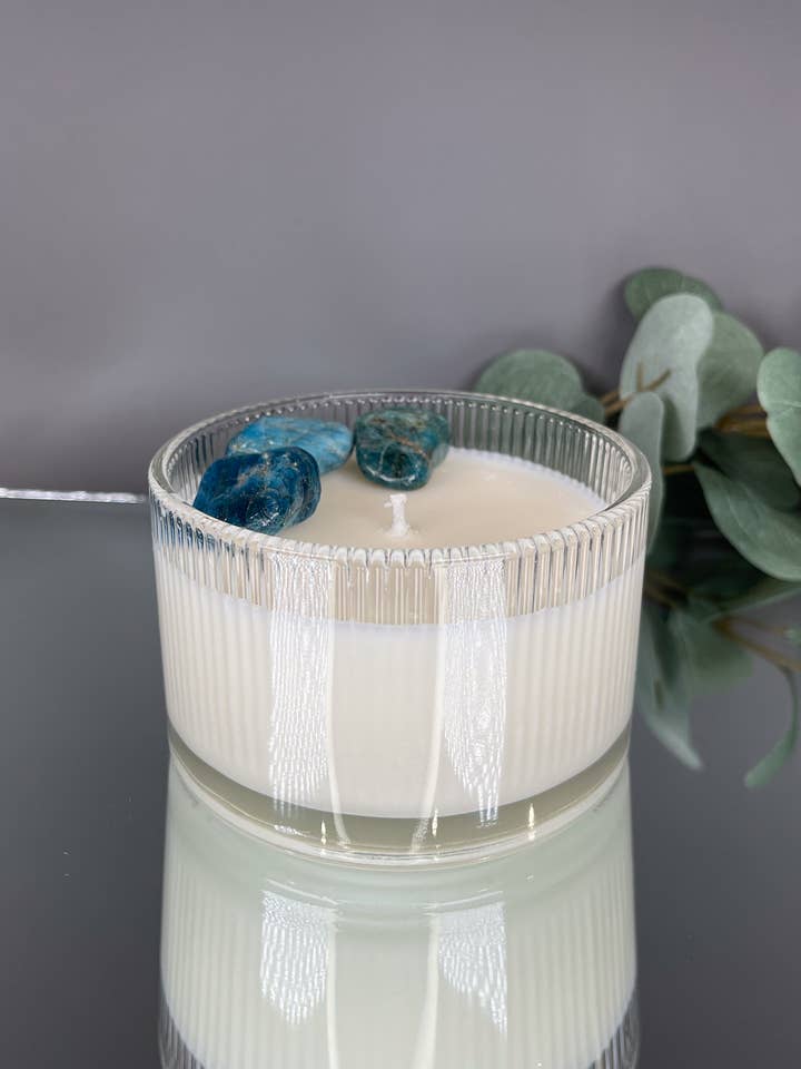 SKY APATITE - Jarred Essence för wholesale av Chill Flame Candle Studio