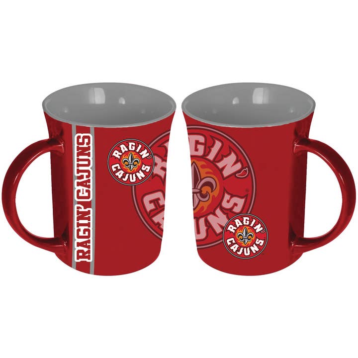 The Memory Company - Wholesale Coffee Mug - 15oz Reflective Mug, Louisiana Lafayette Ragin' Cajuns