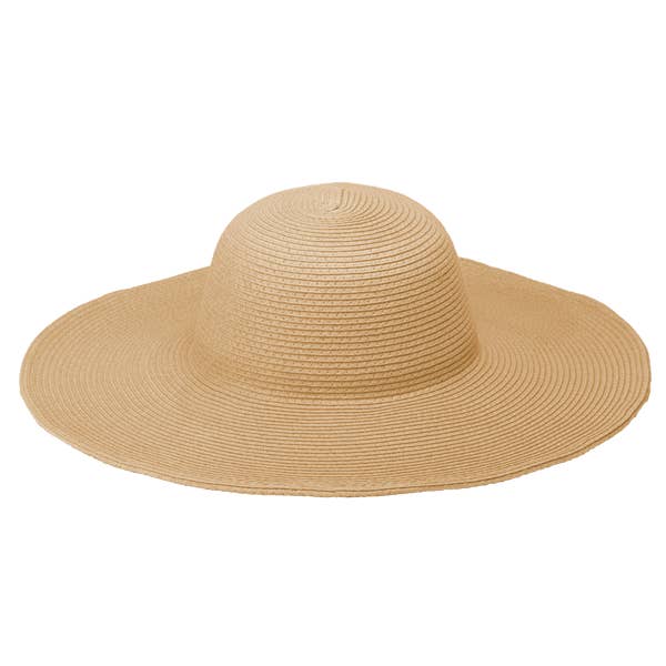 Peter Grimm - Wholesale Straw Hat - Unisex - Erin Straw Wide Brim Resort Hat