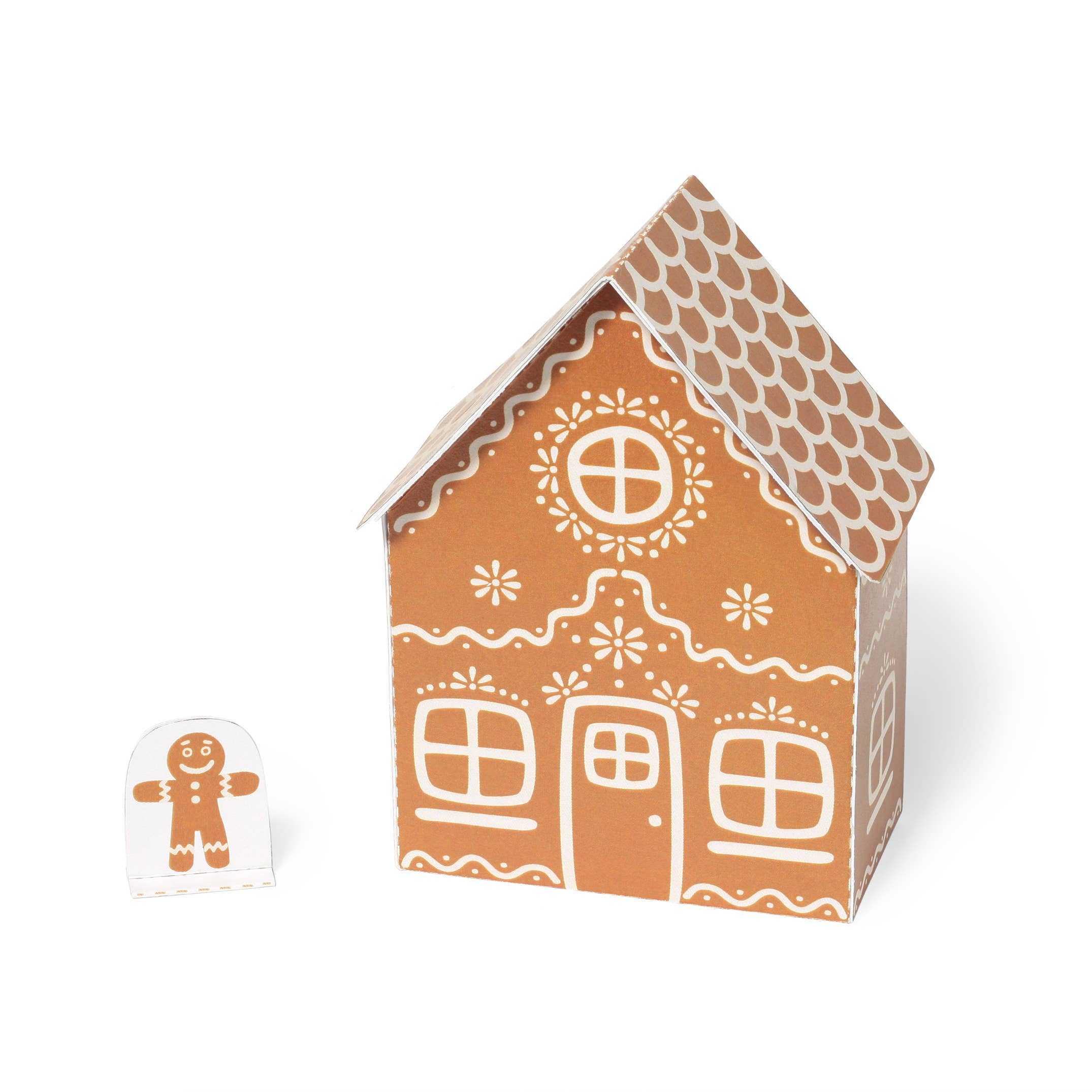 pukaca – wholesale DIY craft kit – Gingerbread House Postcard  - Christmas Toy &  Gift2