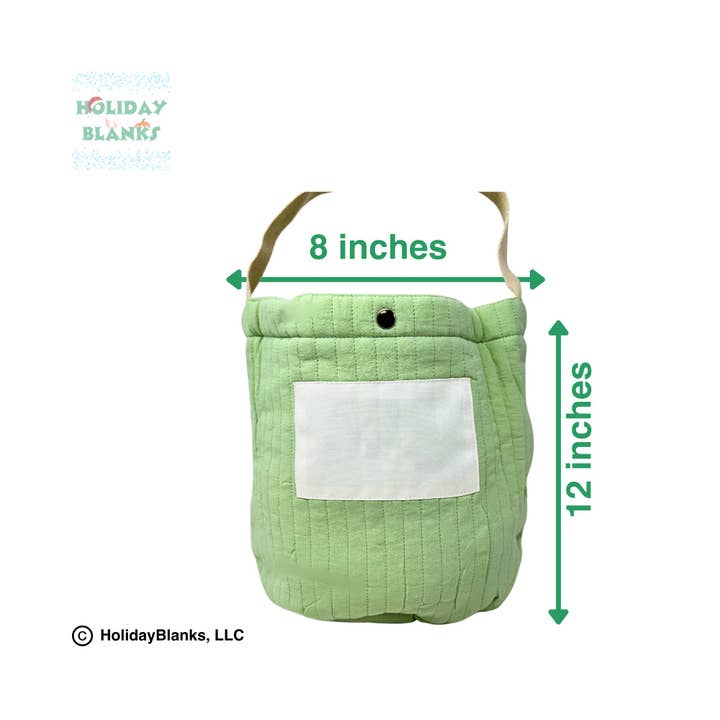 Holiday Blanks - Wholesale Tote Bag - Women's - Snap purse Easter Basket or Book Bag embroidery blank