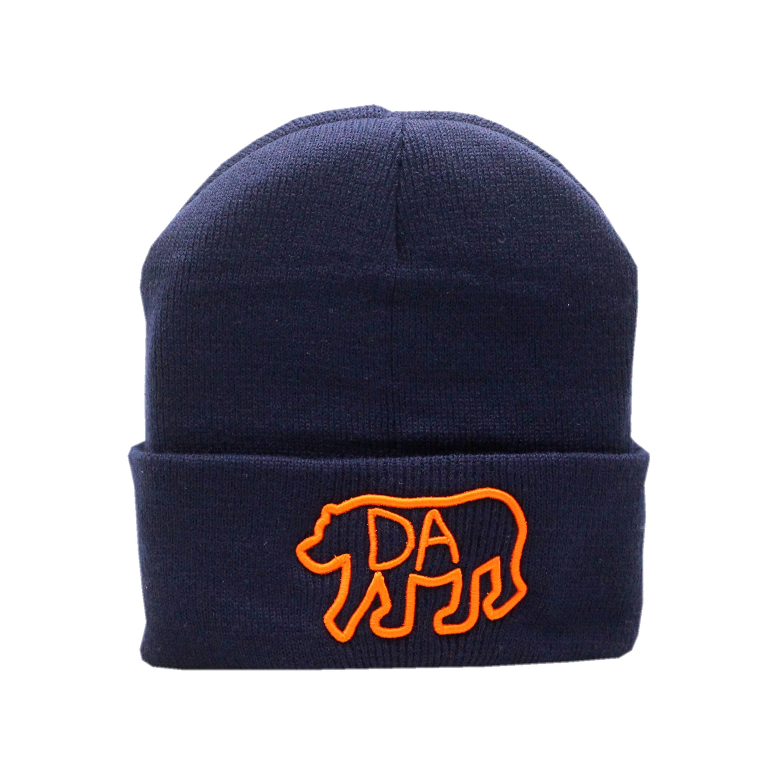 Aisling - Wholesale Beanie – Unisex - Da Bear® Cuffed Knit Beanie in Navy