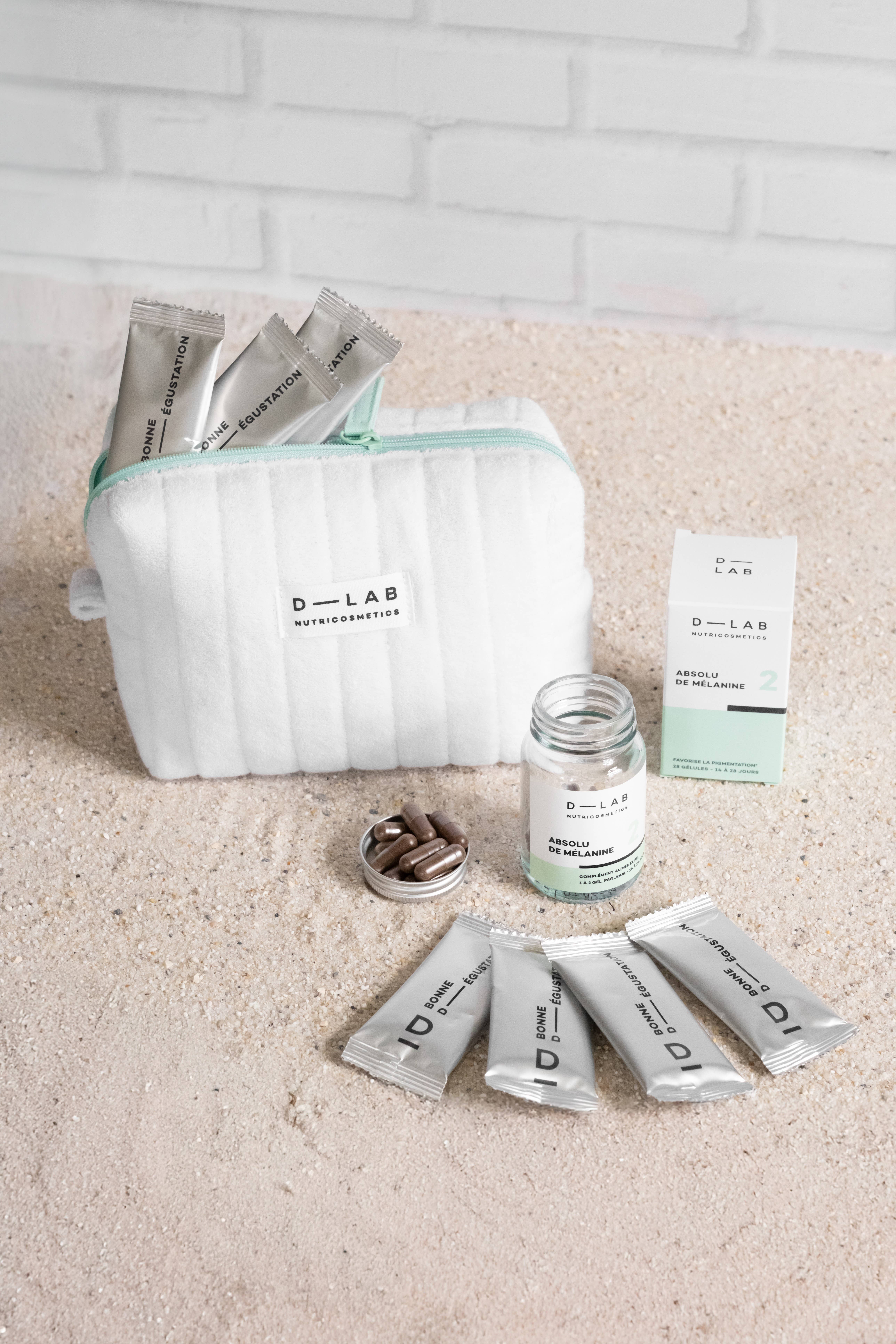 D-LAB NUTRICOSMETICS - Wholesale Oral Supplement/Vitamin - Melanin Solar Kit 2025 - Intensifies Tanning1