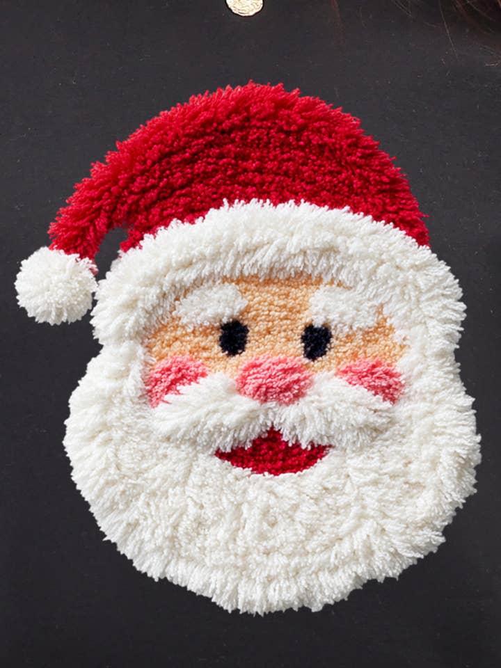 Wholesale Accessory Market - Wholesale Graphic Sweatshirt - Women's - Faux Yarn Stitched With Cheer Santa Heavy Blend Crew Sweatshirt1