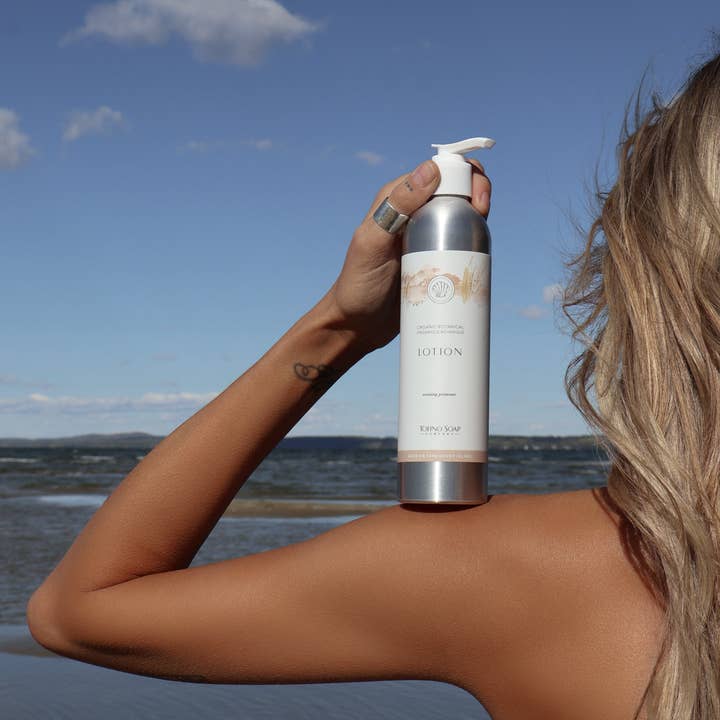 Organic Body Lotion for wholesale by Tofino Soap Company
