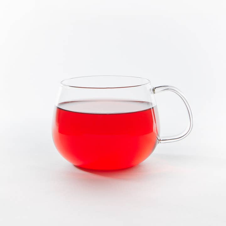 JusTea - Vendita all'ingrosso Tè sfusi - Purple Rain Tin con cucchiaio - Tè biologico, equo e solidale, viola2