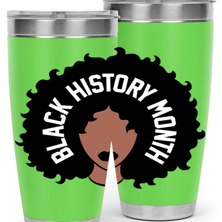 black history month afro woman 239#- black words phrases- Cotton Tank for wholesale by Mugs R Us
