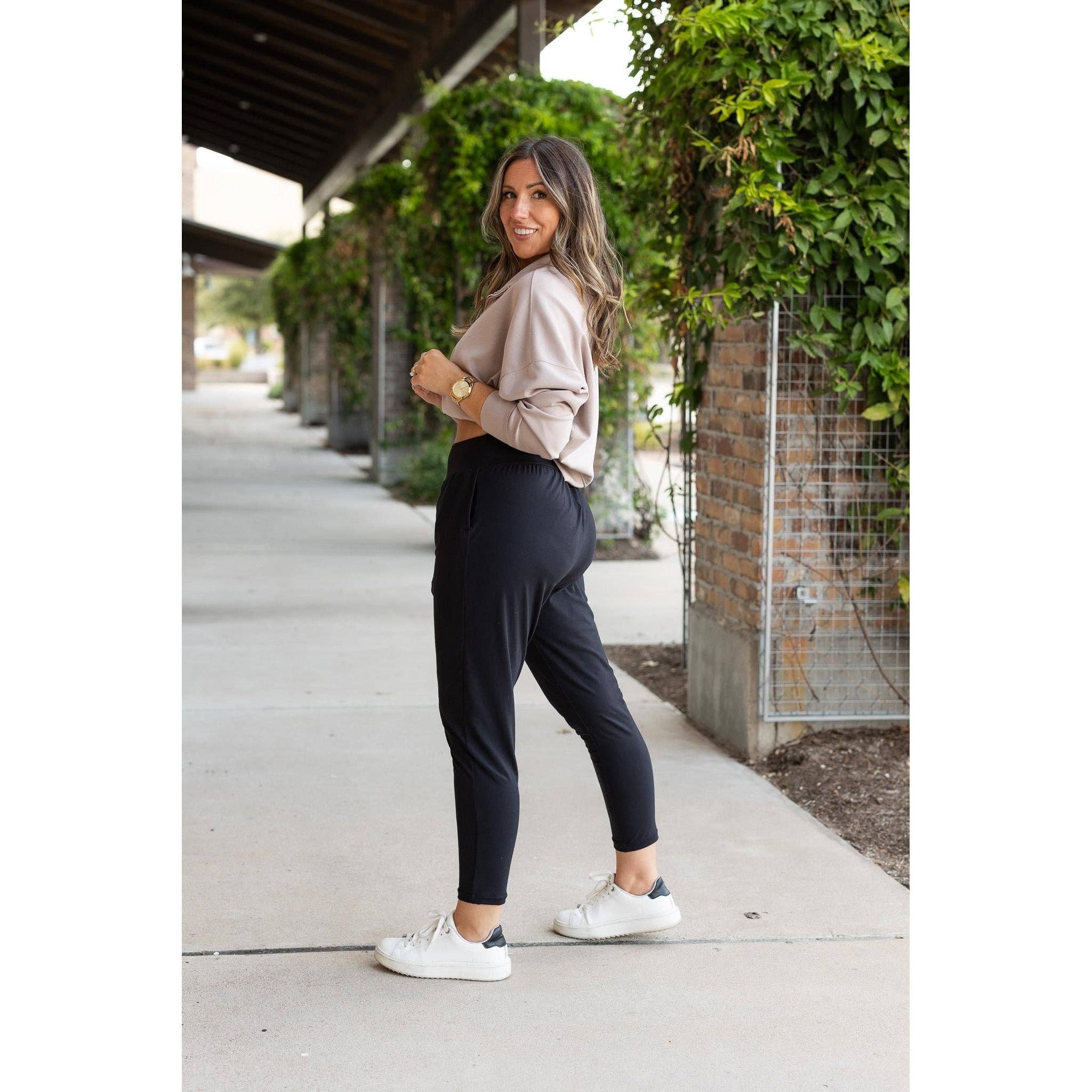 Julia Rose Wholesale - Wholesale Lounge Sweatpants/Joggers - Women's - The Annie - Casual Harem Jogger Pants3