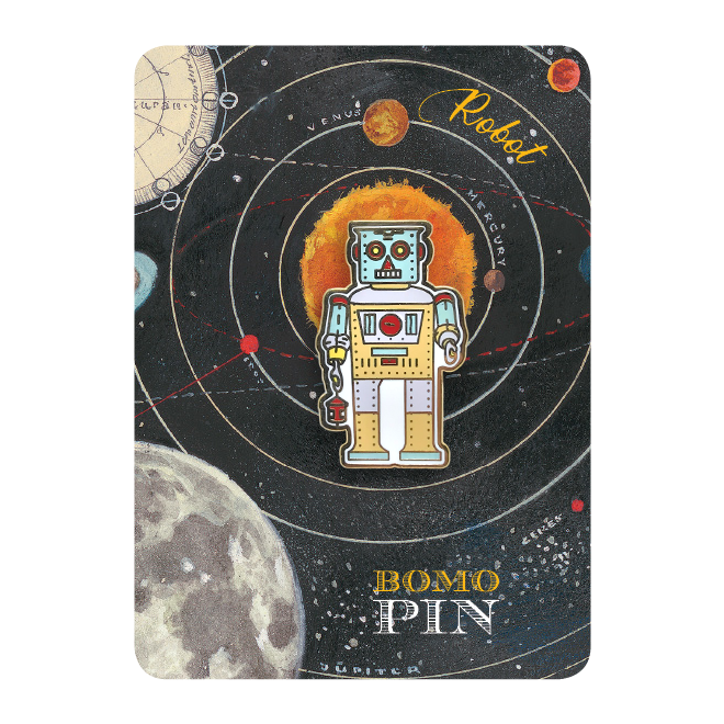 Bomo Art Budapest - Wholesale Lapel Pin/Button - Bomo Pin 14