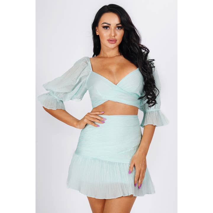 Unifarbenes Rock-Set für den Großhandel von Chicways