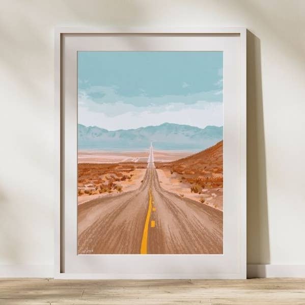 Sandy Road Print pour la vente par Julie Annette Studios