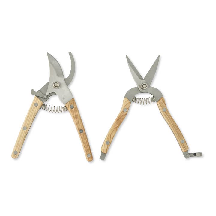 Core Home - Wholesale Garden Tool - Ash Wood w/ SS Pruner Set1