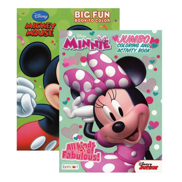 Libro da colorare MICKEY & MINNIE per la vendita all'ingrosso da parte di Luna Office Supply - Everyday Essential