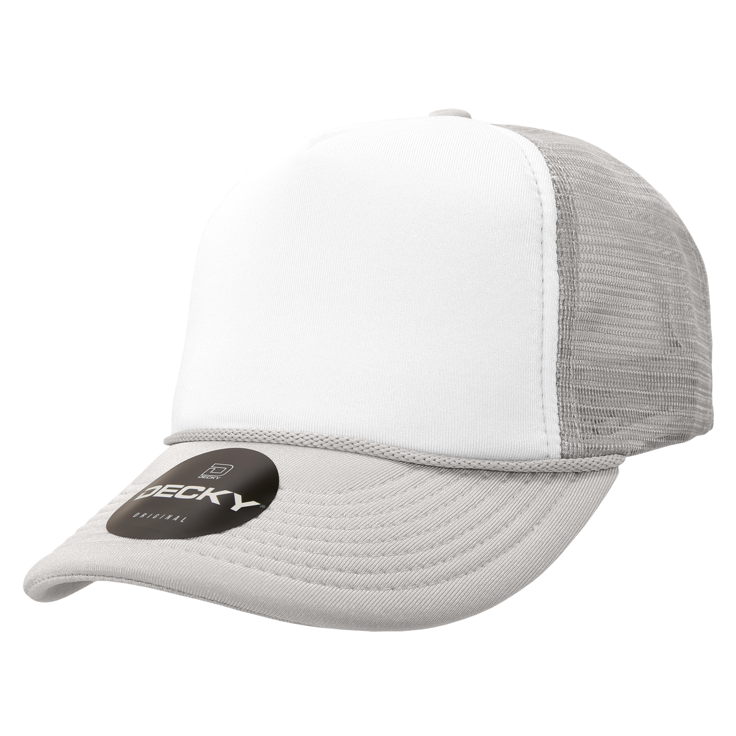 The Park Wholesale - Wholesale Trucker Hat - Unisex - Blank Trucker Foam Mesh 2-Tone Hats - Decky 210/602565