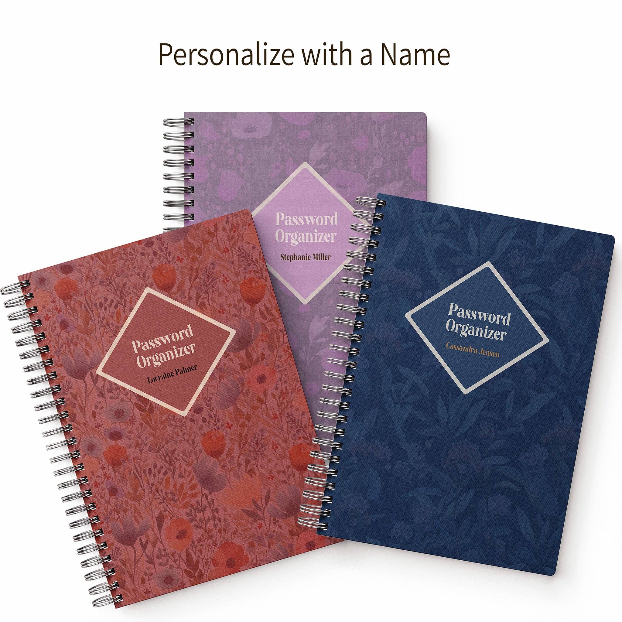 Line & Script - Wholesale Journal/Diary - Blossom Meadows Password Organizer Notebook4