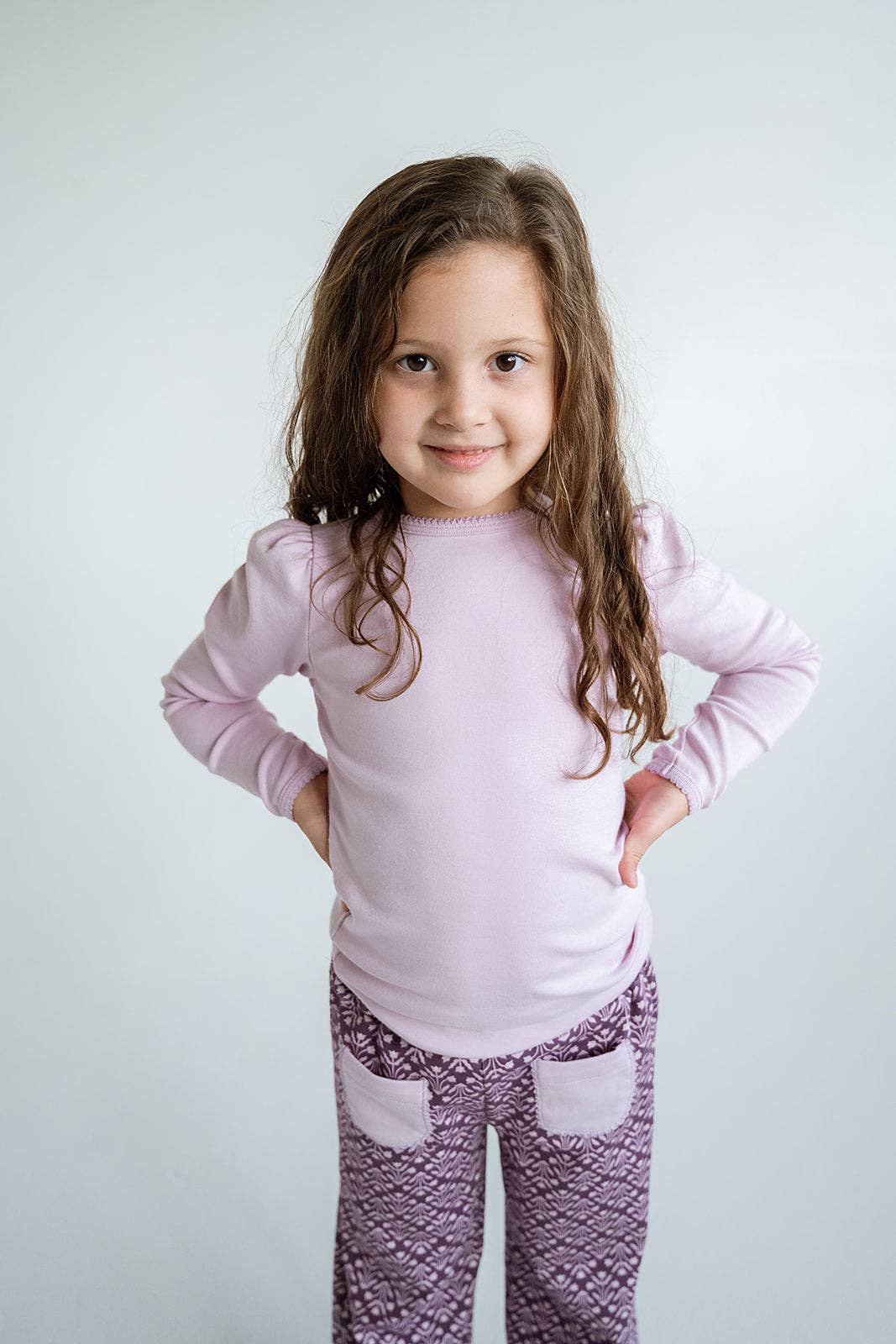 Fridays with Millie - Wholesale Pants - Kids - Wander Pocket Pants | Orchid in Bloom6
