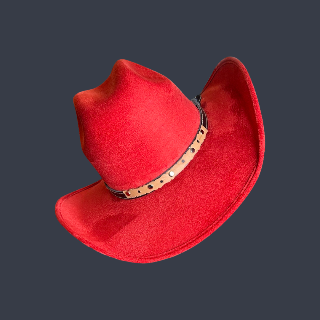 Nati Natash – wholesale Cowboyhatt - Unisex – Chihuahua cowboyhatt i veganskt mocka28