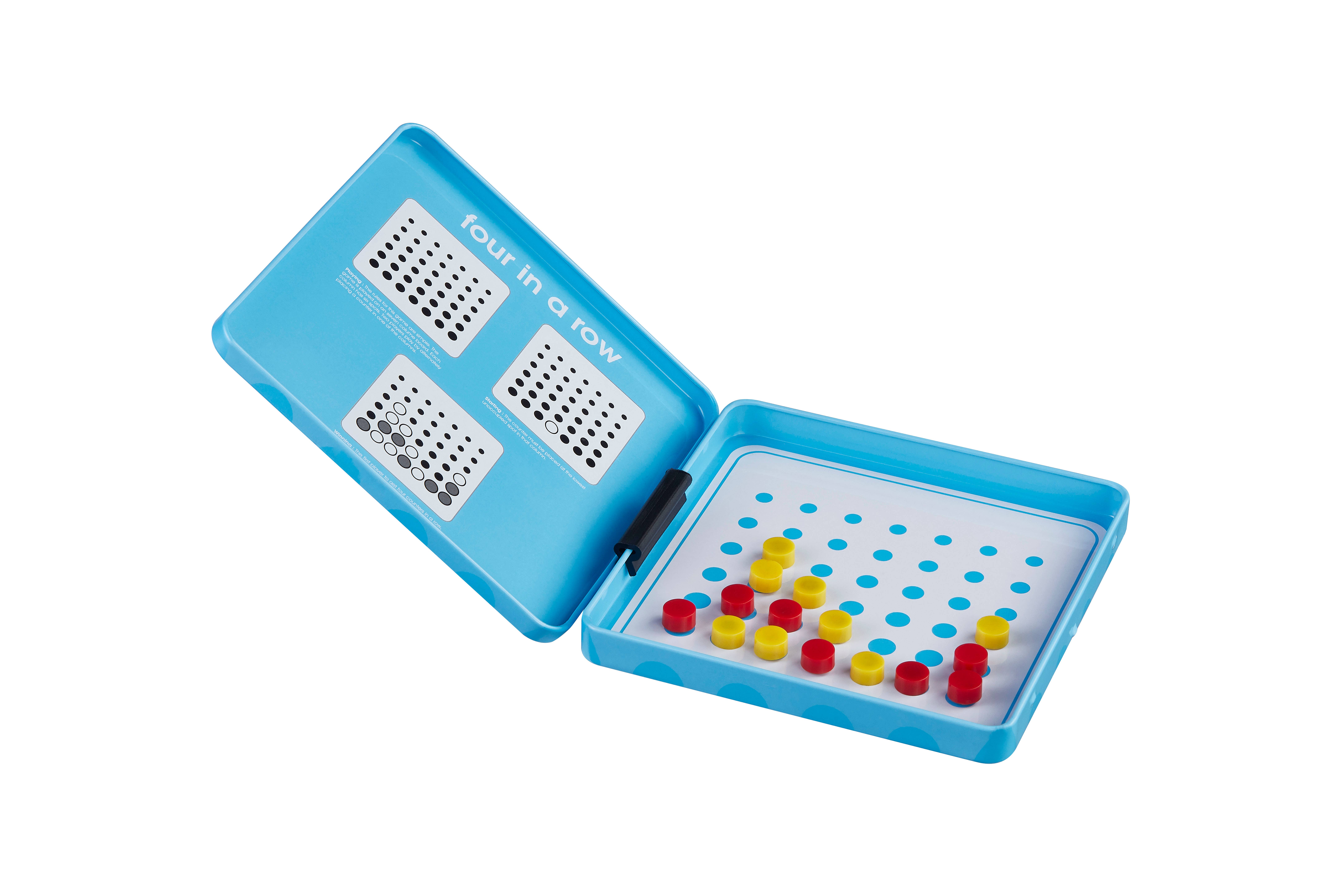 Toysmith - Wholesale Board Game - On the Way Games Magnetic Travel Games, 6 Games, 24/Display8