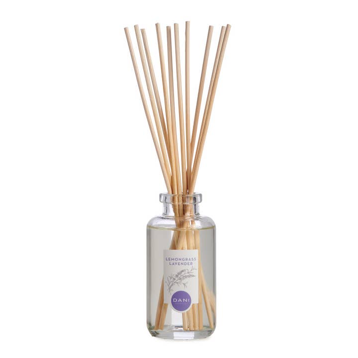 DANI Naturals – wholesale Reed diffuser – Lemongrass Lavender Reed Diffuser 3oz1