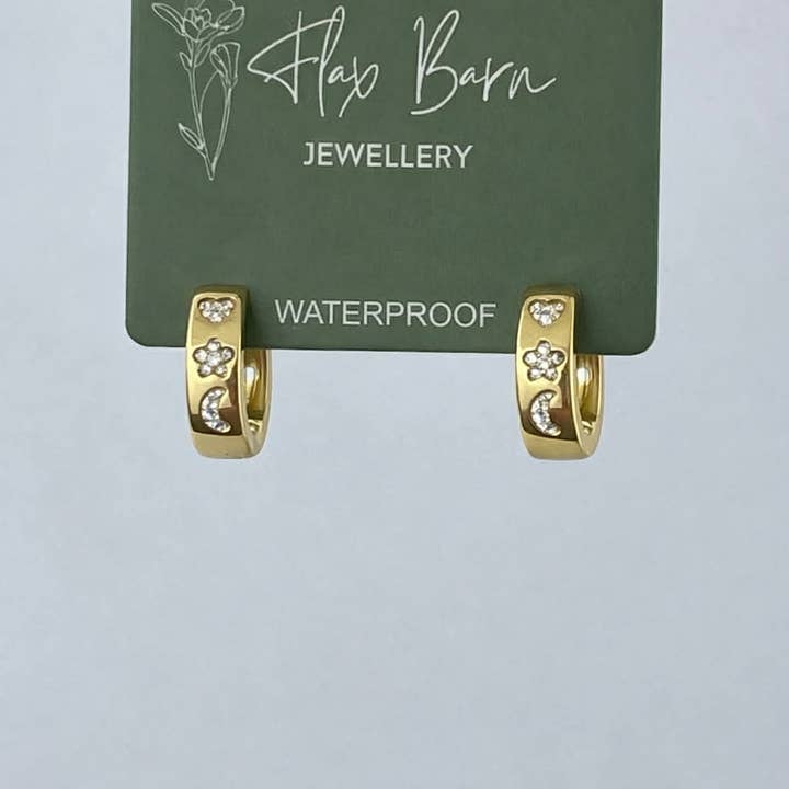 Anlaufbeständige Herz-, Stern-, Mond-Huggies für den Großhandel von Flax Barn