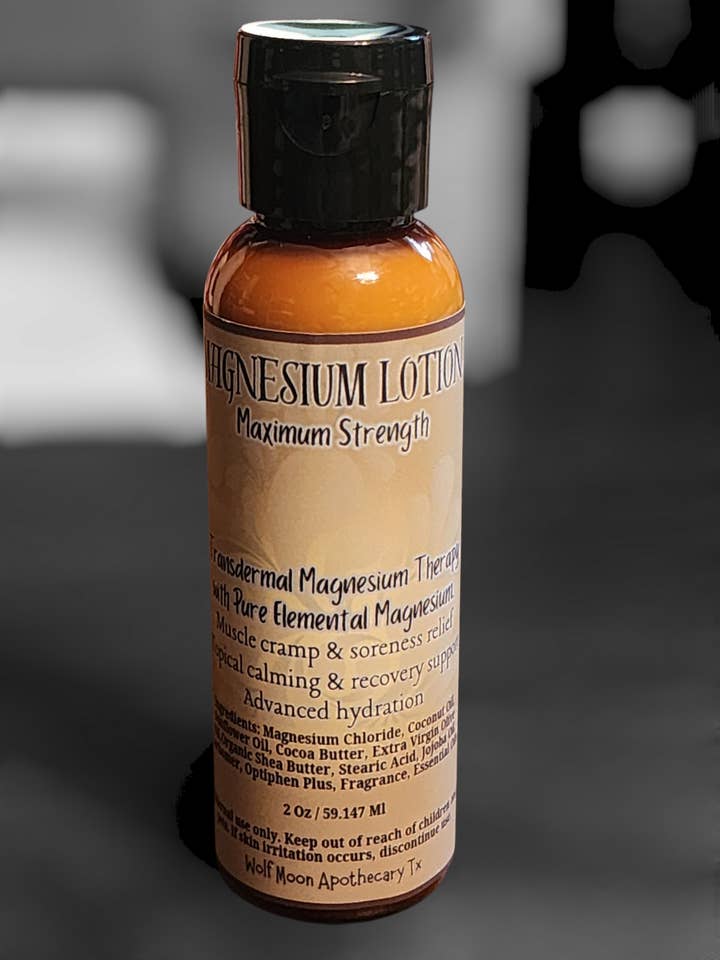 Magnésium Transdermique | Lotions | Pack Mystère Mini Bouteilles pour la vente par Wolf Moon Apothecary Tx