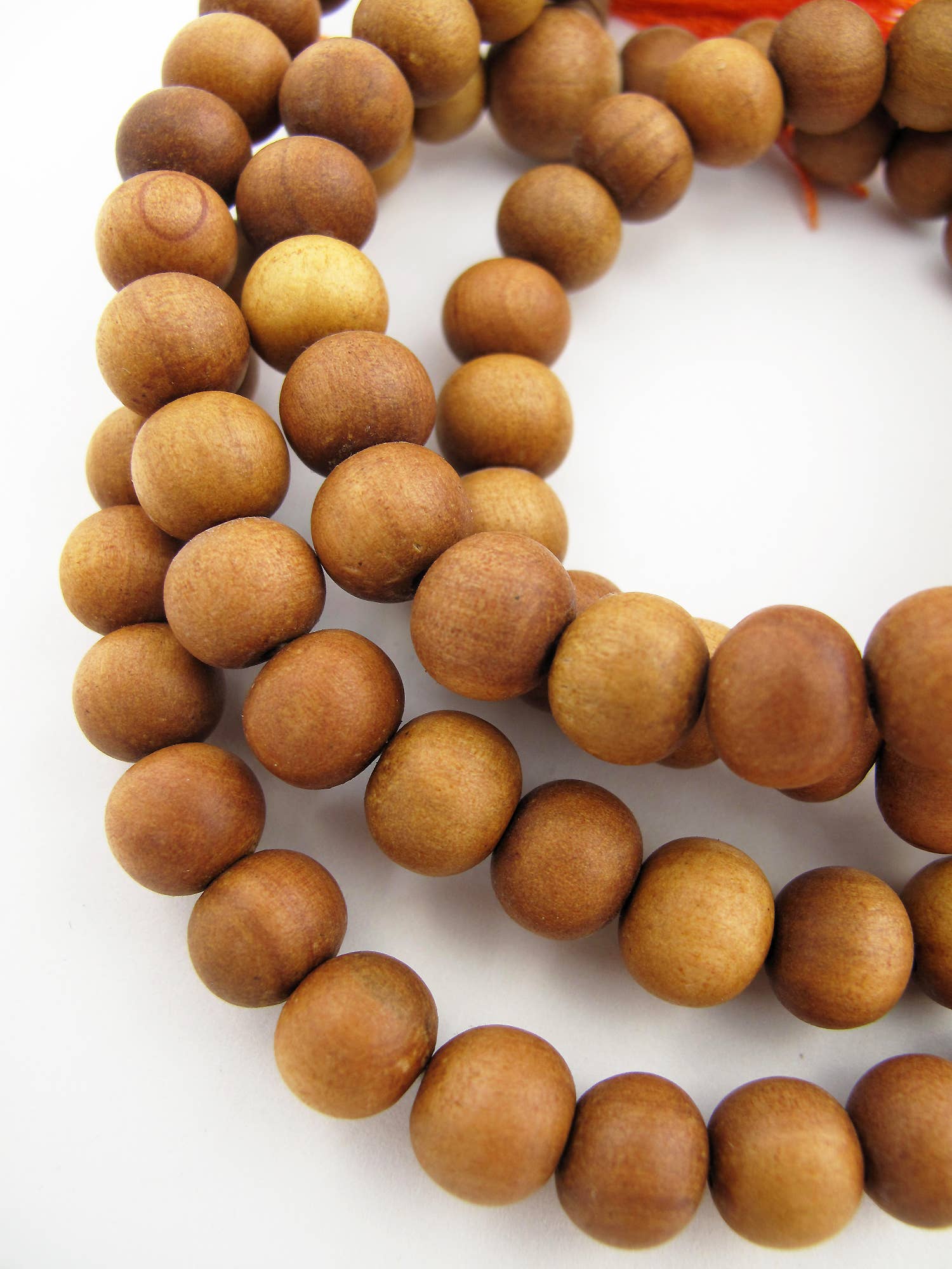 Tika - Wholesale Prayer Beads Necklace - Sandalwood Mala8