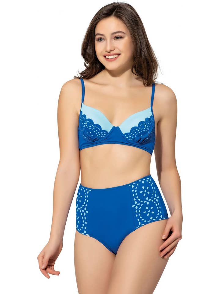 Argisa Laser Cut Beha Bedekte Model Bikini sax voor wholesale door Argisa