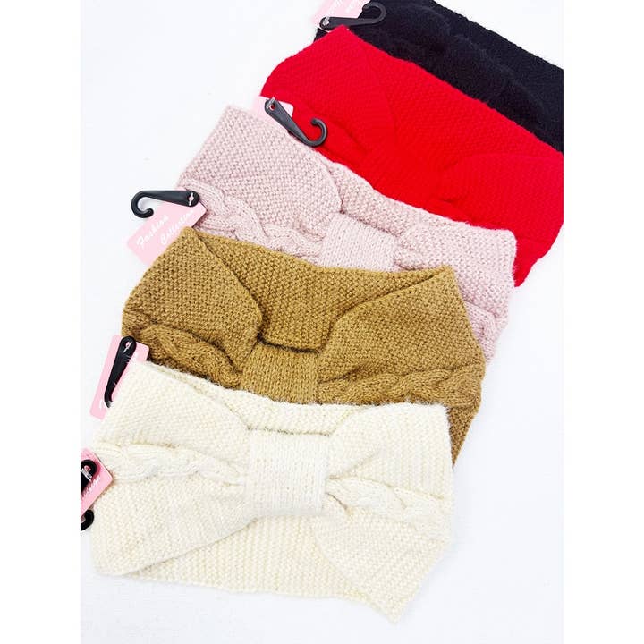 MIX COLOR Knitted Winter Fashion Head Wrap for wholesale on Faire3