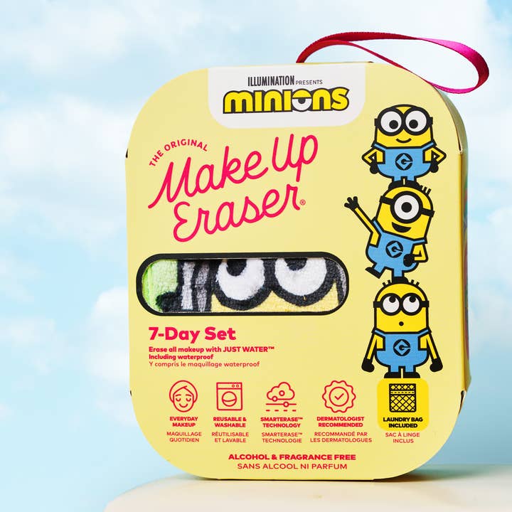The Original MakeUp Eraser - Wholesale Makeup Remover - Minions 7-Day Set © | MakeUp Eraser 1
