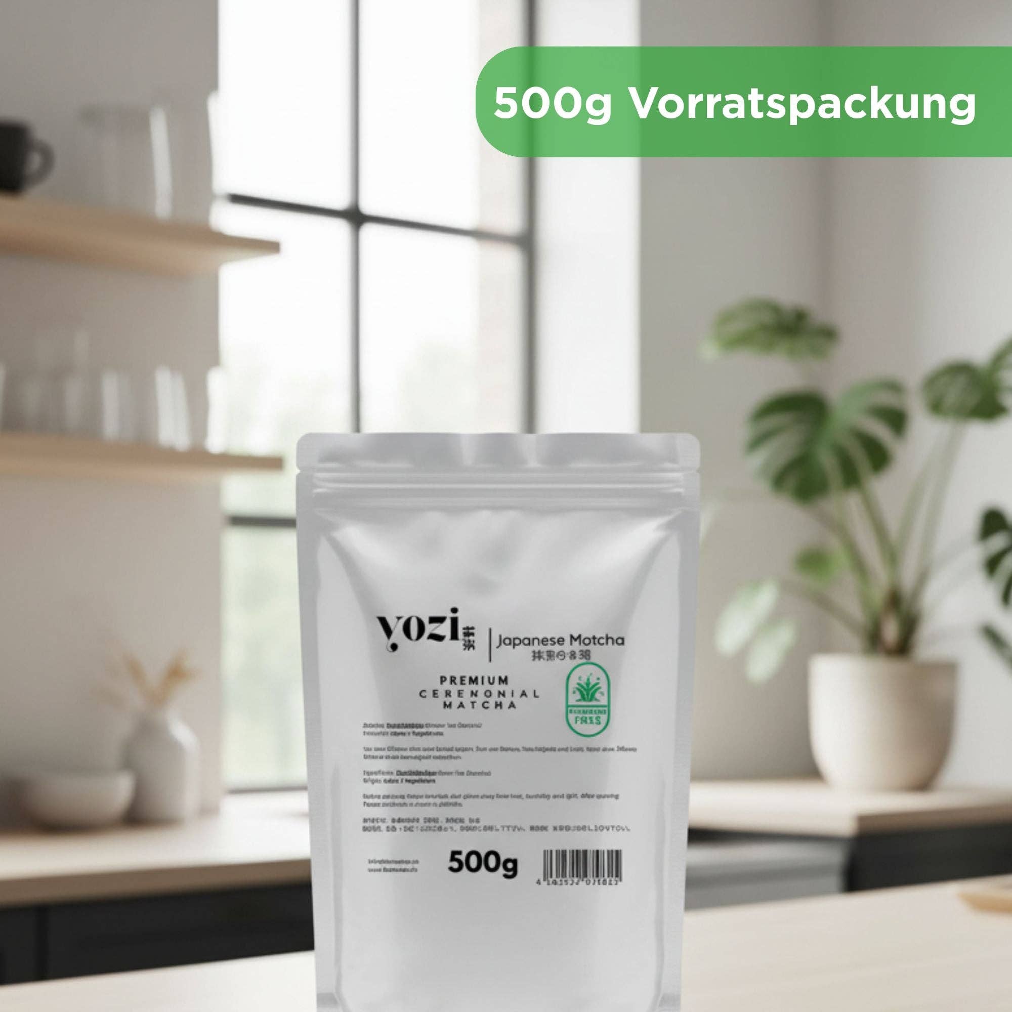 Biomatea - Wholesale Health/Detox Tea - 500g Stock Pack Premium Ceremonial Matcha Powder from Kagoshima Japan, Pesticide-Free Matcha Tea6