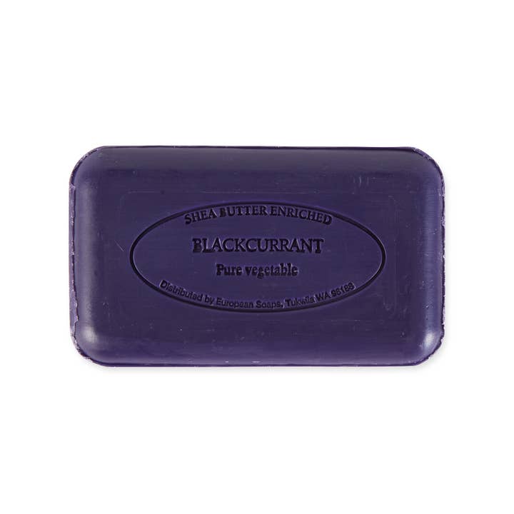 European Soaps - Wholesale Bar Soap - Black Currant Soap Bar - 150g
