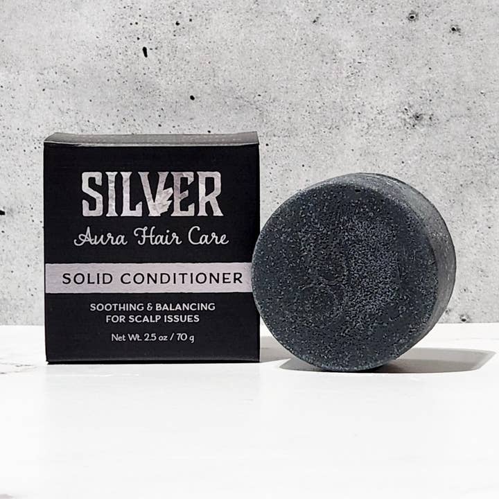 Silver Aura Solid Conditioner for wholesale by Silver Stone Apothecary