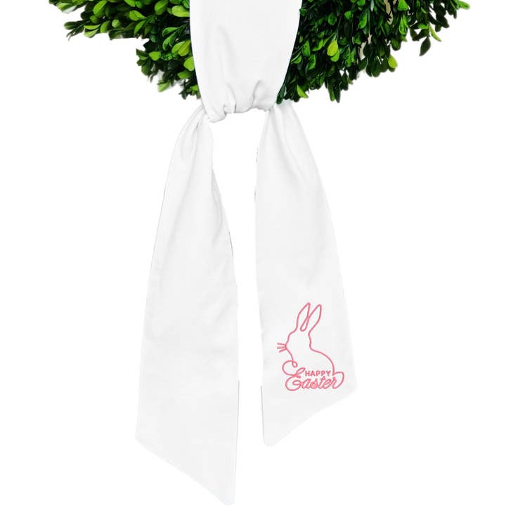 Faixote de coroa de Páscoa feliz por atacado de Blythe Embroidery Co.