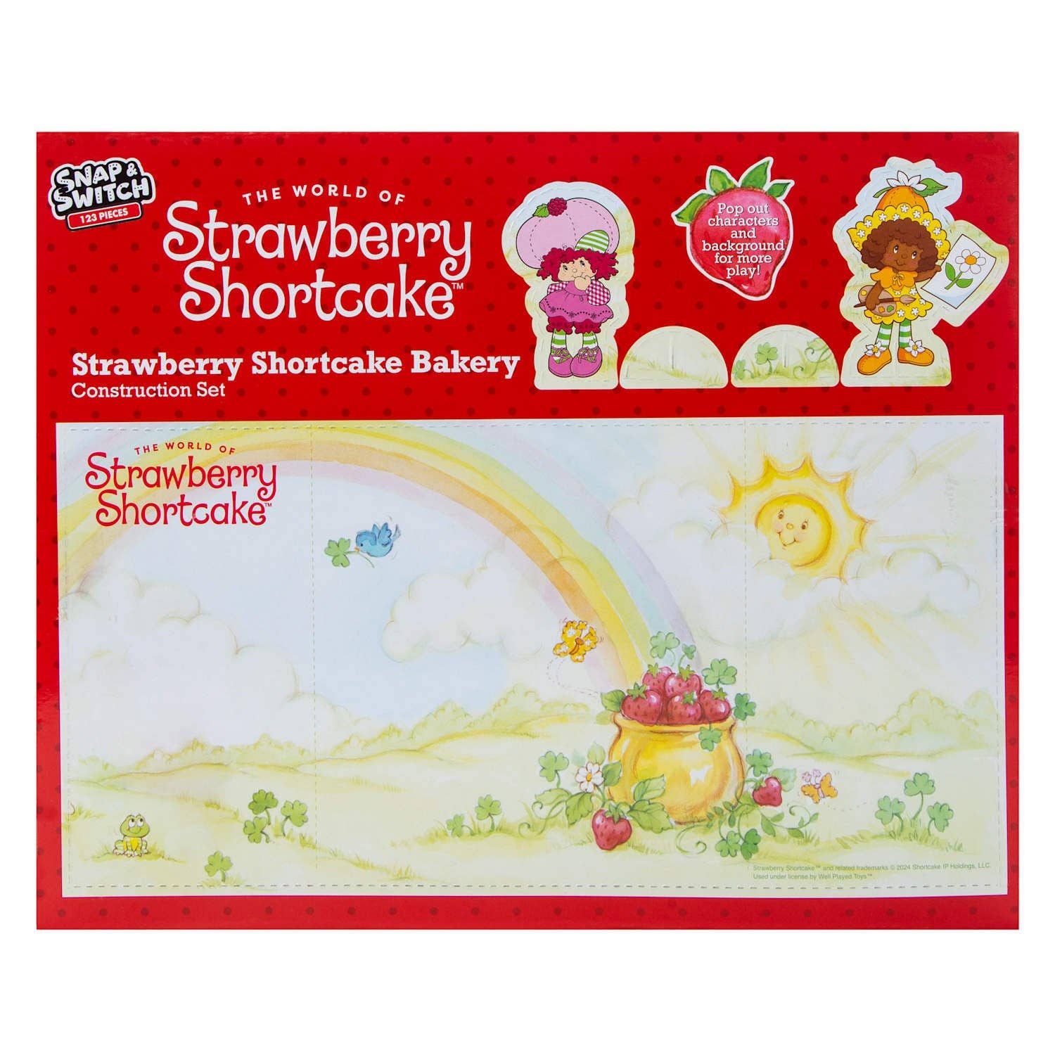 Well Played – Engroshandel Legetøjssæt - Børn – Strawberry Shortcake frugt- og grøntsagsbod med Snap & Switch-sæt3