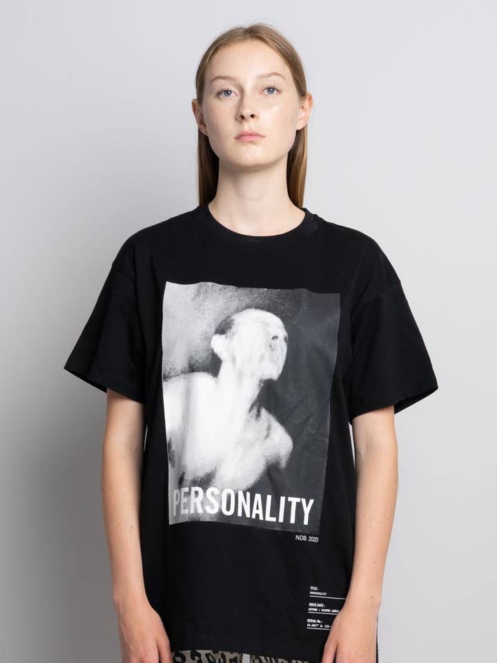 PERSONALITY Tee - Black for wholesale by Neon Denim Brand
