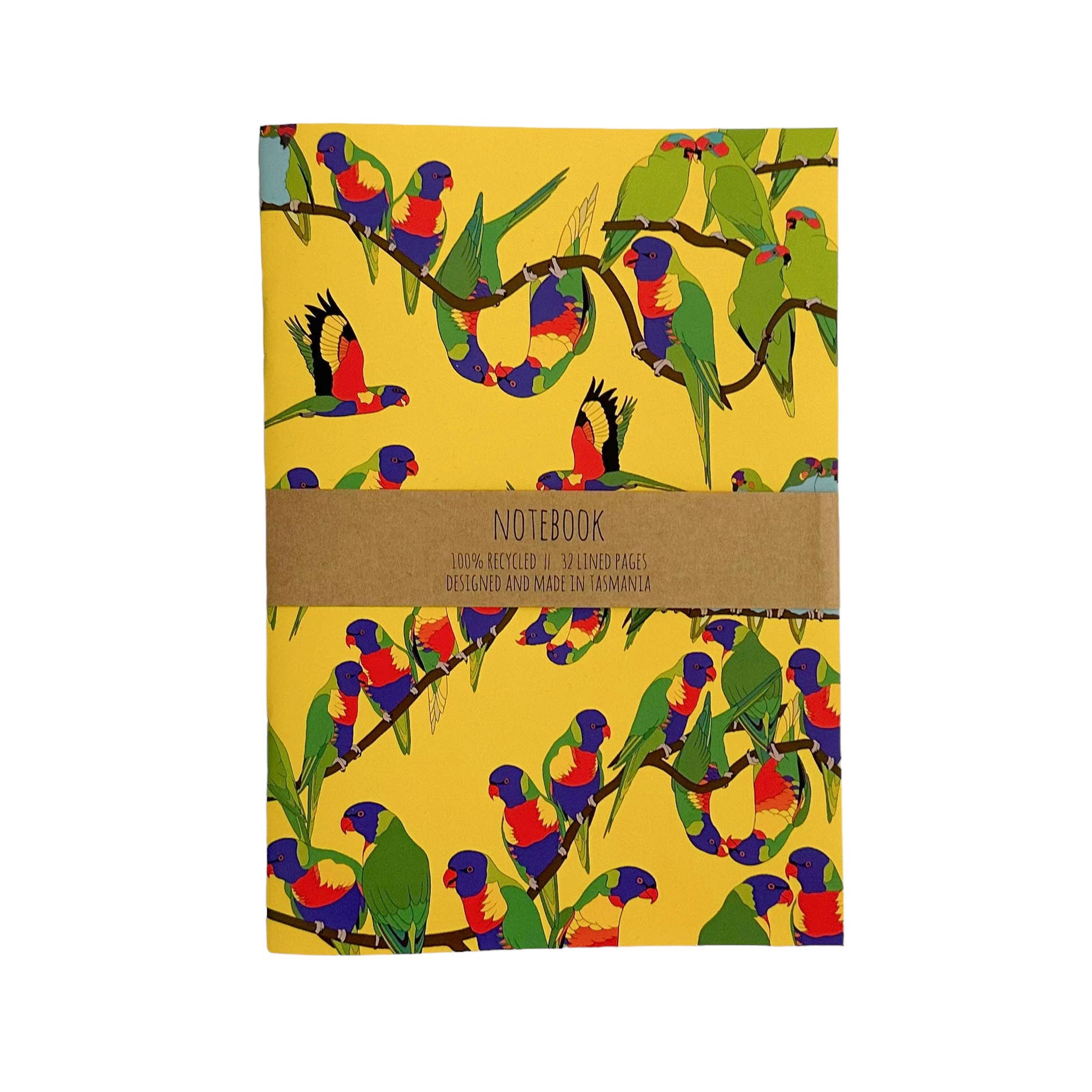 Red Parka - Wholesale Notebook - Lorikeets Notebook